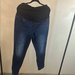 Isabel Maternity by Ingrid & Isabel Dark Blue Skinny Jeans